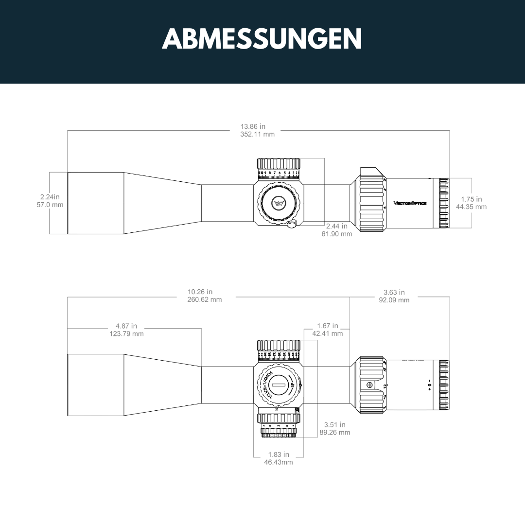 Vector Optics SCFF-51 Tauron 6-24x50 HD MOA