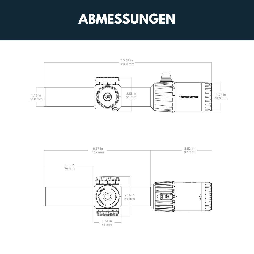 Vector Optics SCOC-49 TAURON 1-6x24 SFP