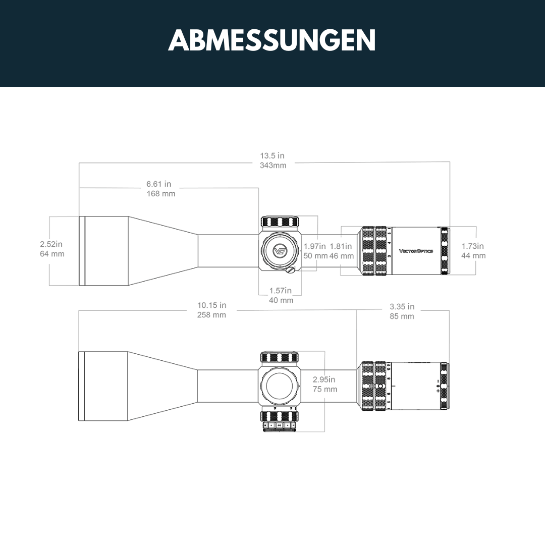 Vector Optics SCOL-67 Grizzly 3-18x56 HD