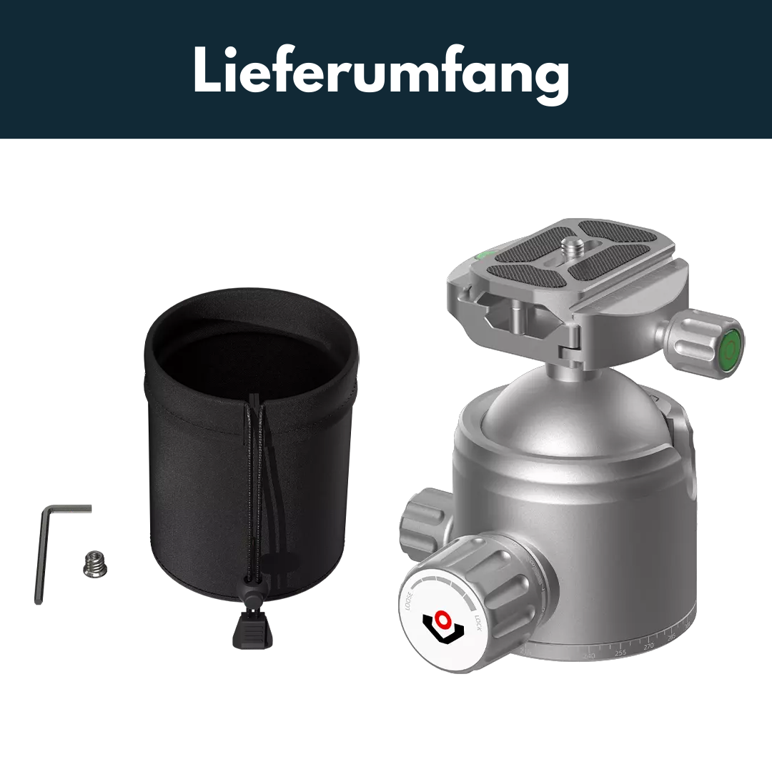 Vector Optics RSRH-02 56mm Kugelkopf für Stativ RSCF-T03