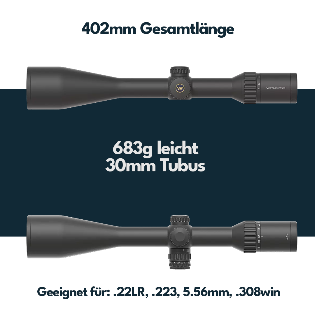 Vector Optics SCOL-66 Continental x6 5-30x56SFP Fiber