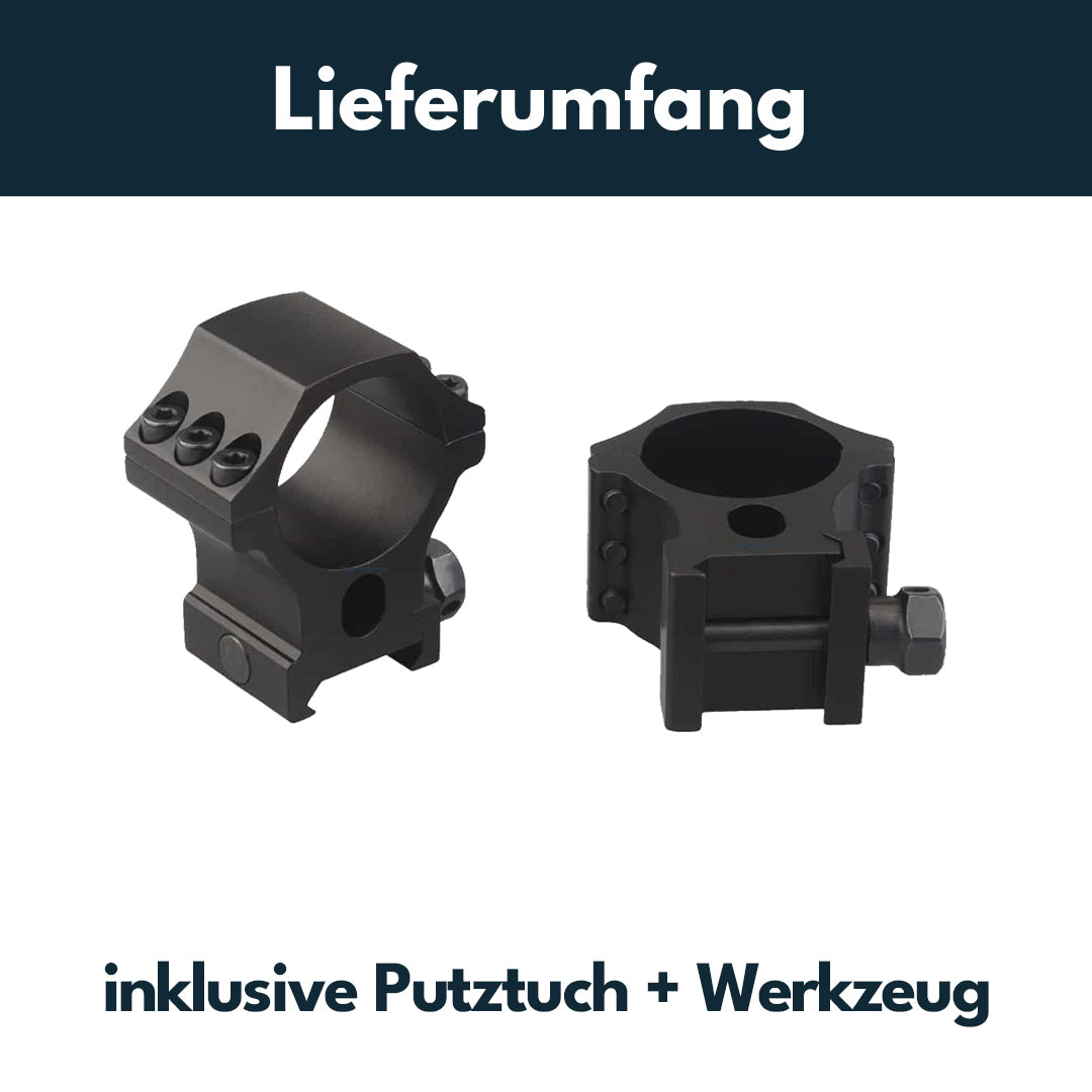 Vector Optics SCTM-34 X-Accu Zielfernrohr-Montage 30mm h=31,75mm für 21mm Picatinny Schiene
