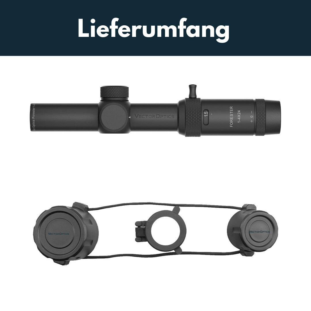 Vector Optics SCOC-28 Forester JR 1-4x24 SFP
