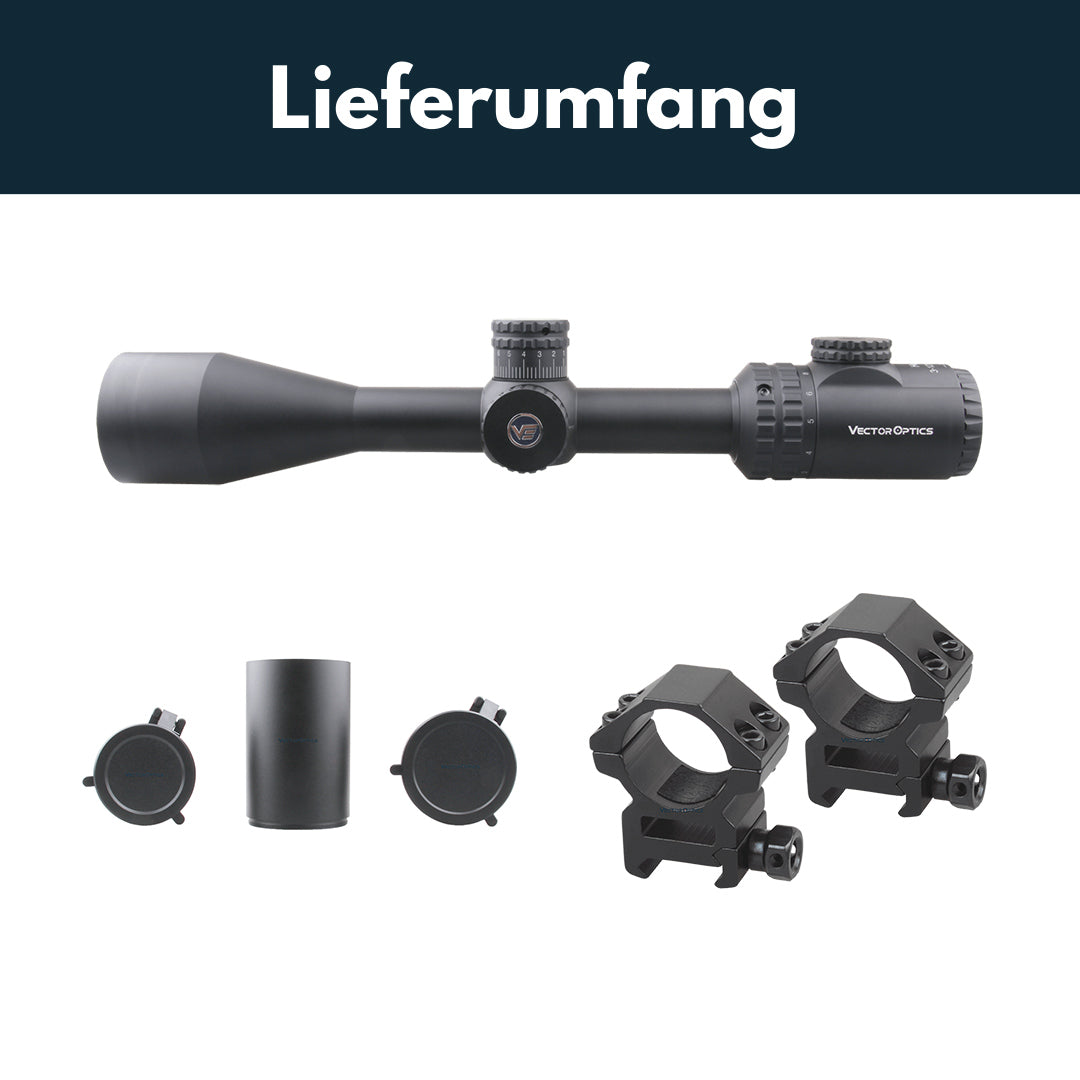 Vector Optics SCOM-31 Hugo 3-12x44 GT SFP