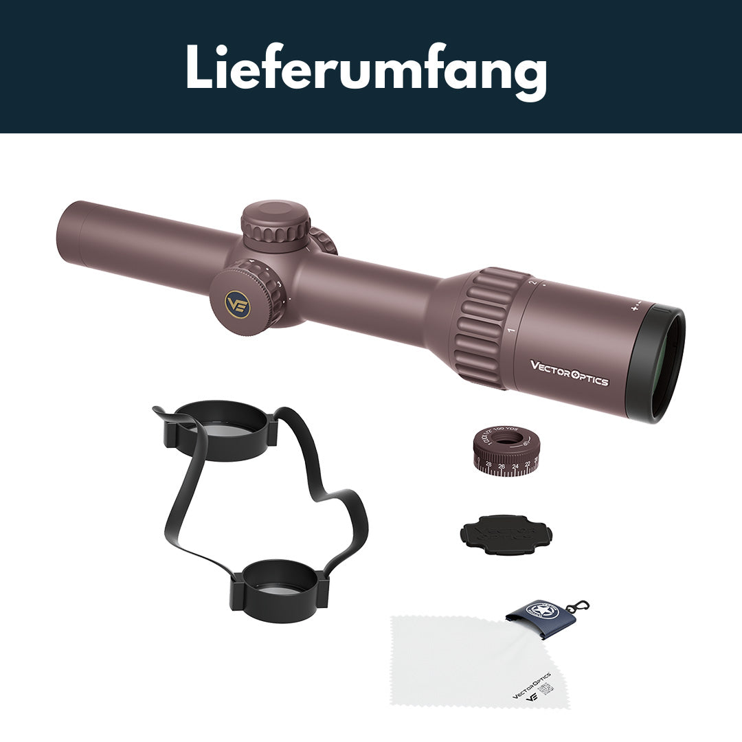 Vector Optics SCOC-46 Continental x6 1-6x24 Coyote FDE