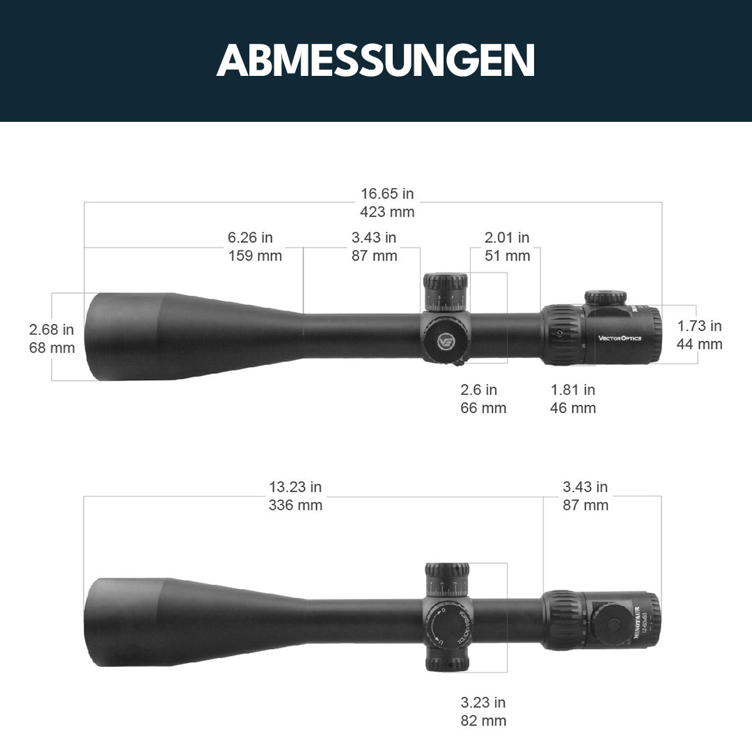 Vector Optics SCOL-40 Minotaur GenII 12-60x60SFP MFL
