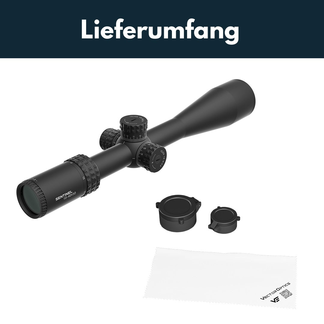 Vector Optics SCOL-58 Sentinel-X Pro10-40x50 SFP