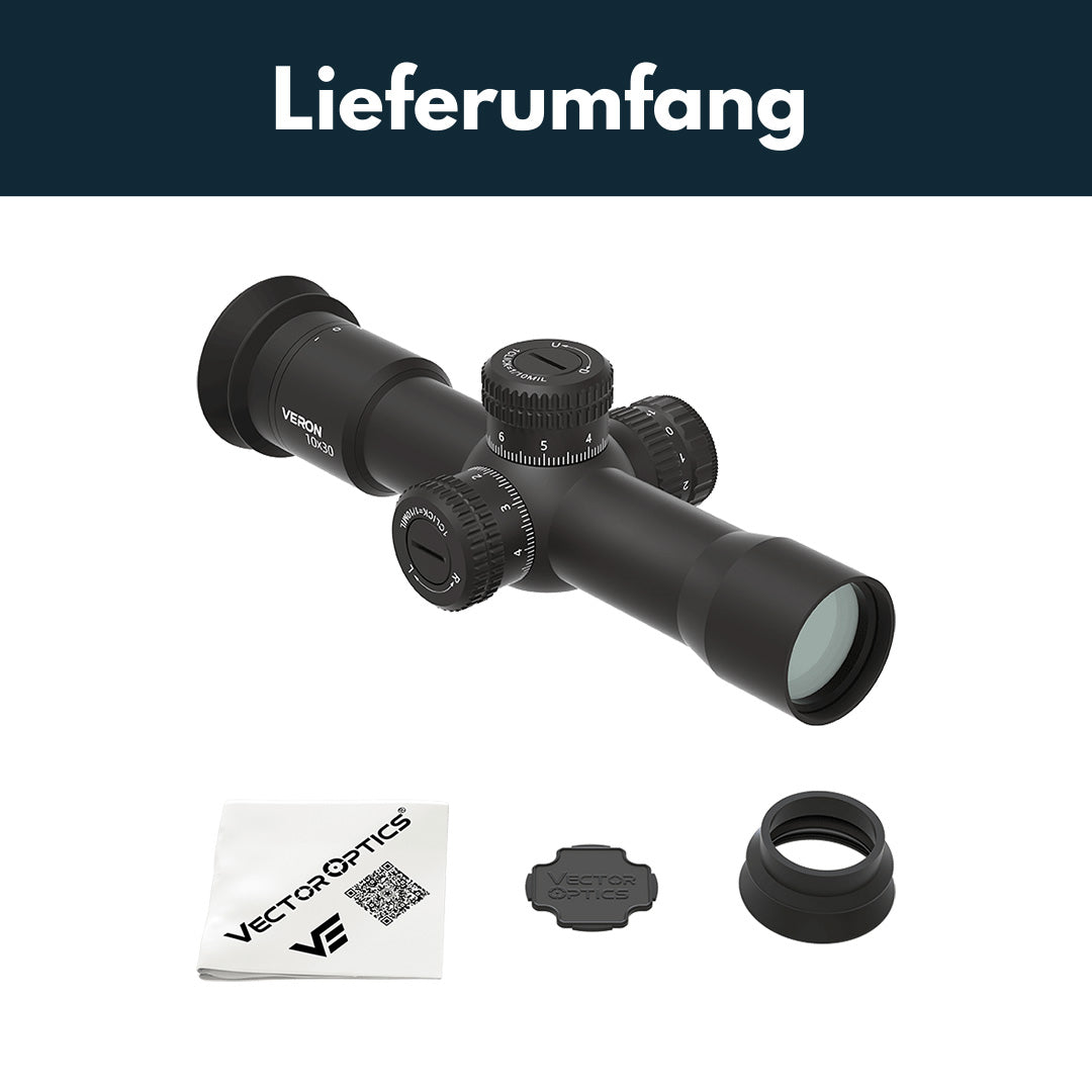 Vector Optics SCOM-46 Veyron Plus 10x30 Zero
