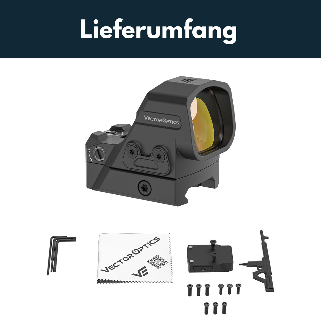 Vector Optics SCRD-76 Frenzy FLEX 1x24x29 GenII 6MOA Red Dot