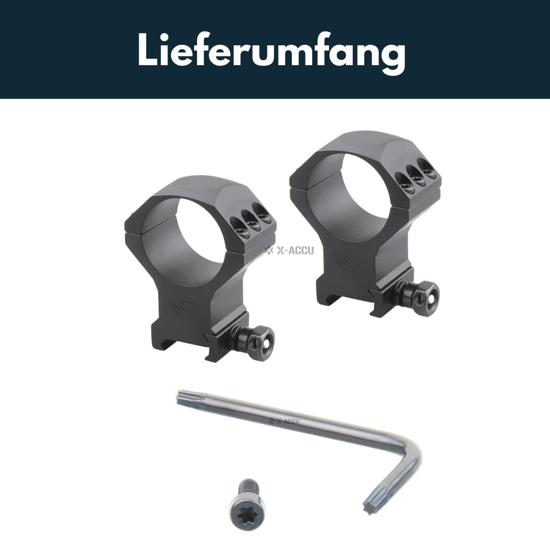 Vector Optics SCTM-54 X-Accu Montage für 34mm Tubus, 21mm Picatinny, h=40mm