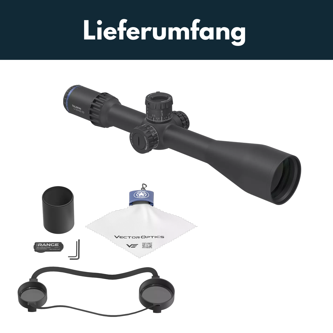 Vector Optics SCOL-69 Tauron 5-50x60 ED SFP