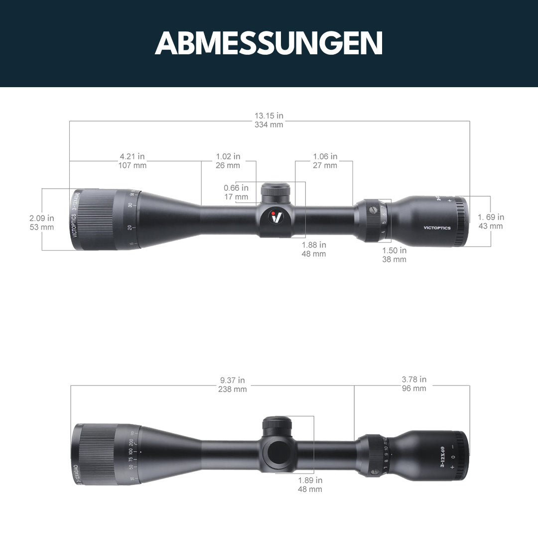 Victoptics OPSL29 C4 3-12x40 (VO = SCOM-22 Outback)