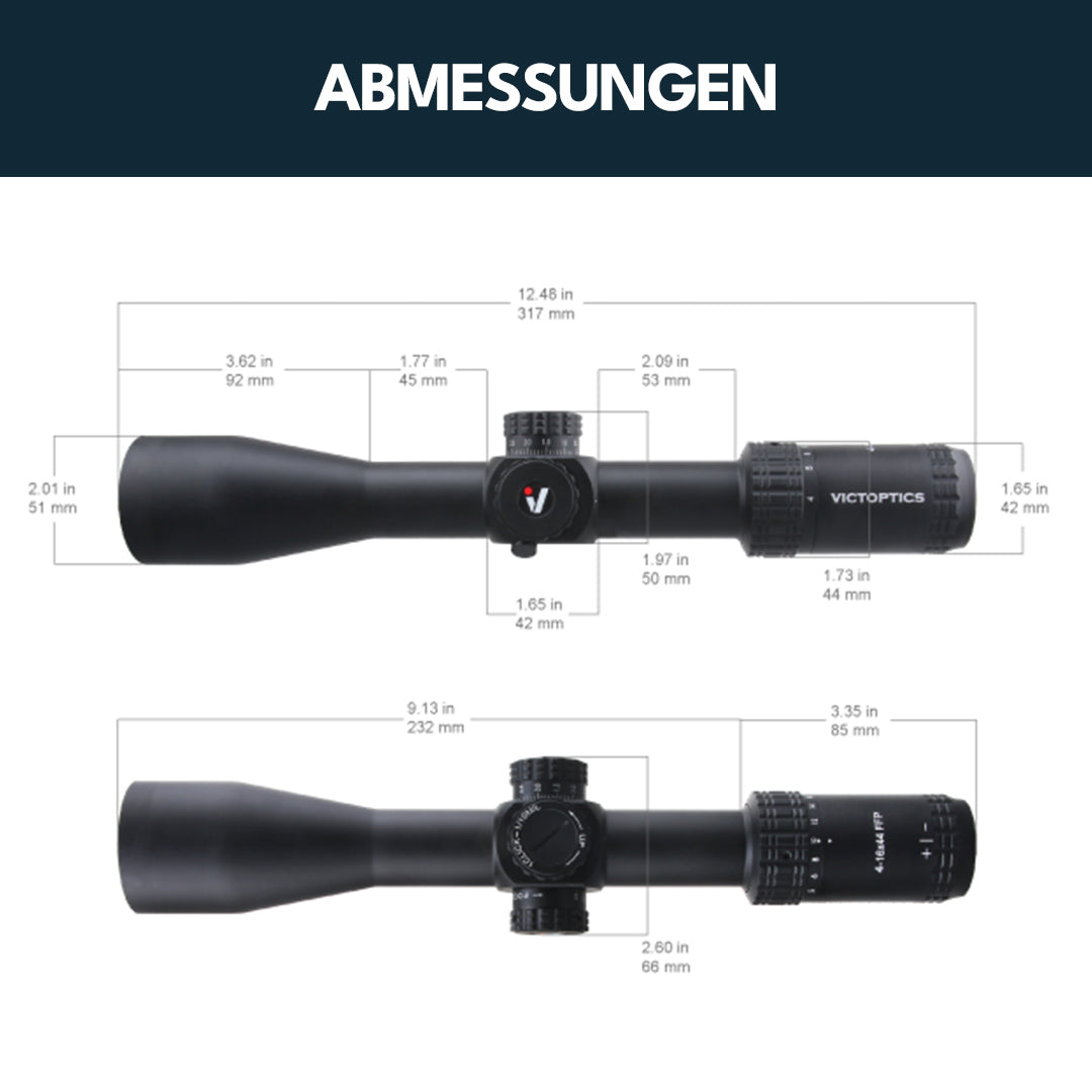Victoptics OPFF-01 S4 4-16x44 FFP