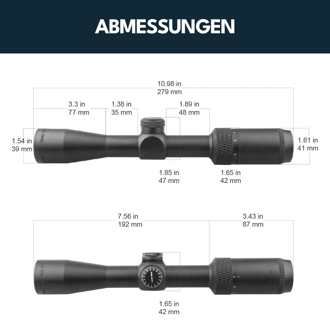 Vector Optics SCOM-26 Matiz 2-7x32