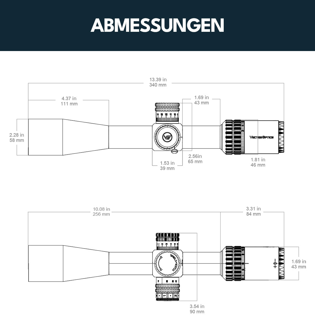 Vector Optics SCFF-49 Orion MAX 3-18x44FFP HD