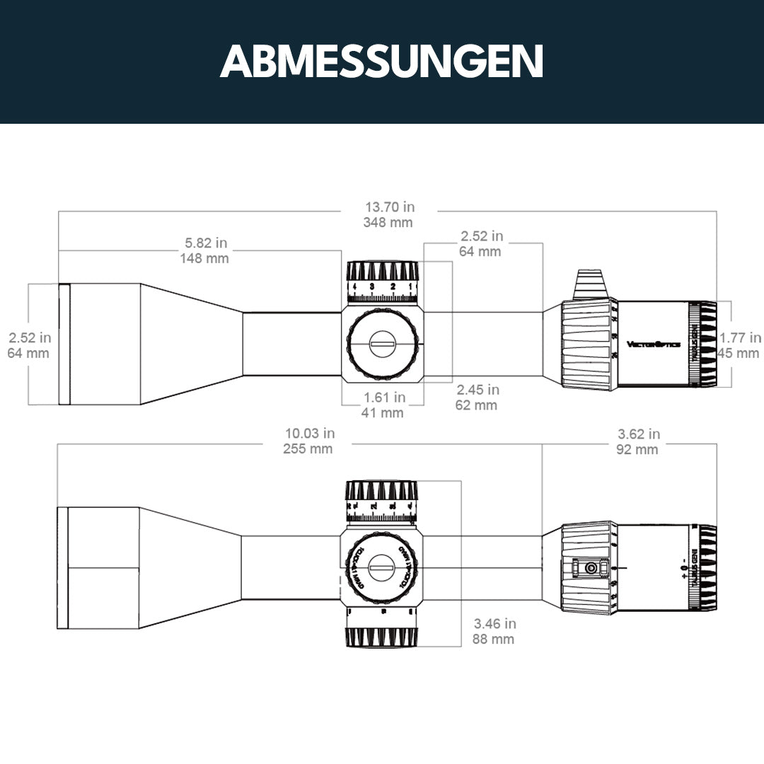 Vector Optics SCFF-33 Tauron Gen II 3-24x56 FFP