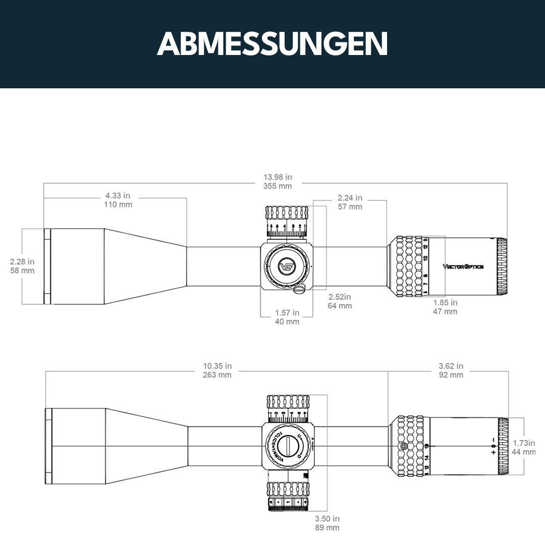 Vector Optics SCOL-59 Sentinel Gen II 4-16x50SFP