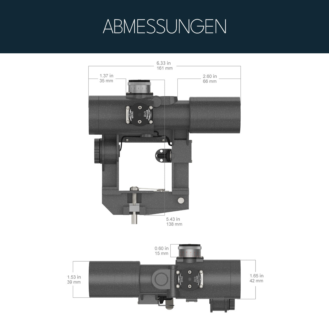Victoptics RDSL30 SVD/AK 1x28 Red Dot Sight