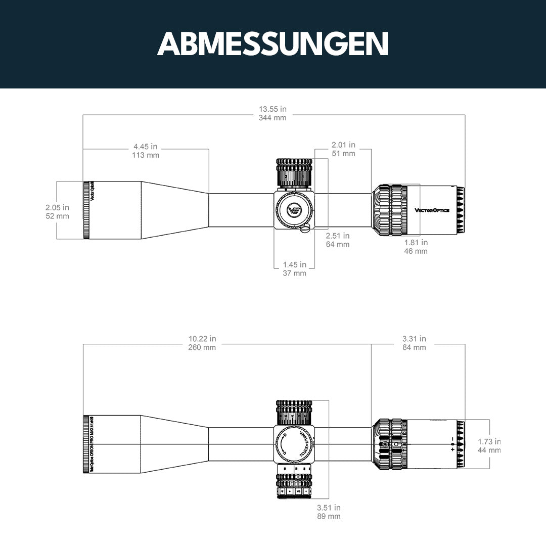 Vector Optics SCFF-59 Orion Pro Max 4-16x44 HD FFP