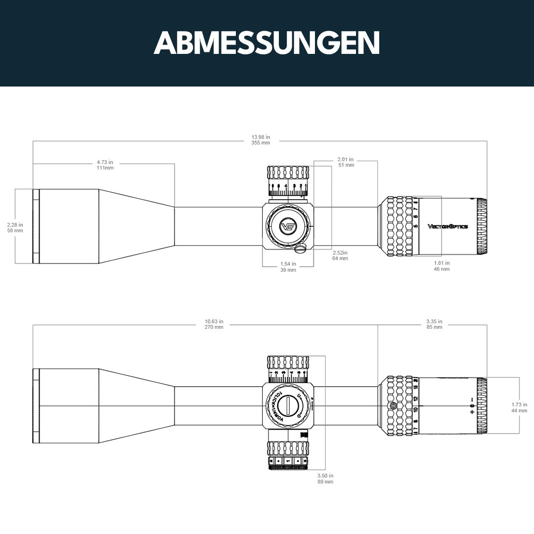 Vector Optics SCFF-58 Sentinel 5-25x50 HD FFP