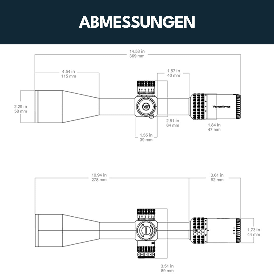 Vector Optics SCFF-57 Sentinel 6-24x50 FFP MOA