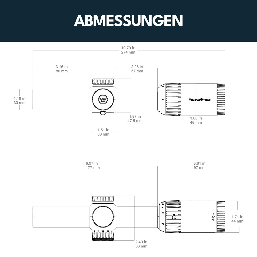 Vector Optics SCFF-60 Constantine 1-8x24 FFP RAR