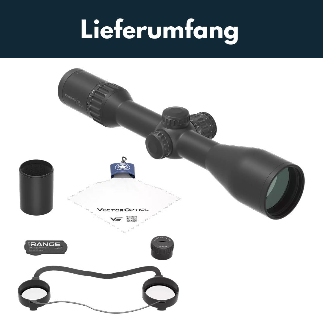 Vector Optics SCOL-65 Continental x6 3-18x50 Fiber