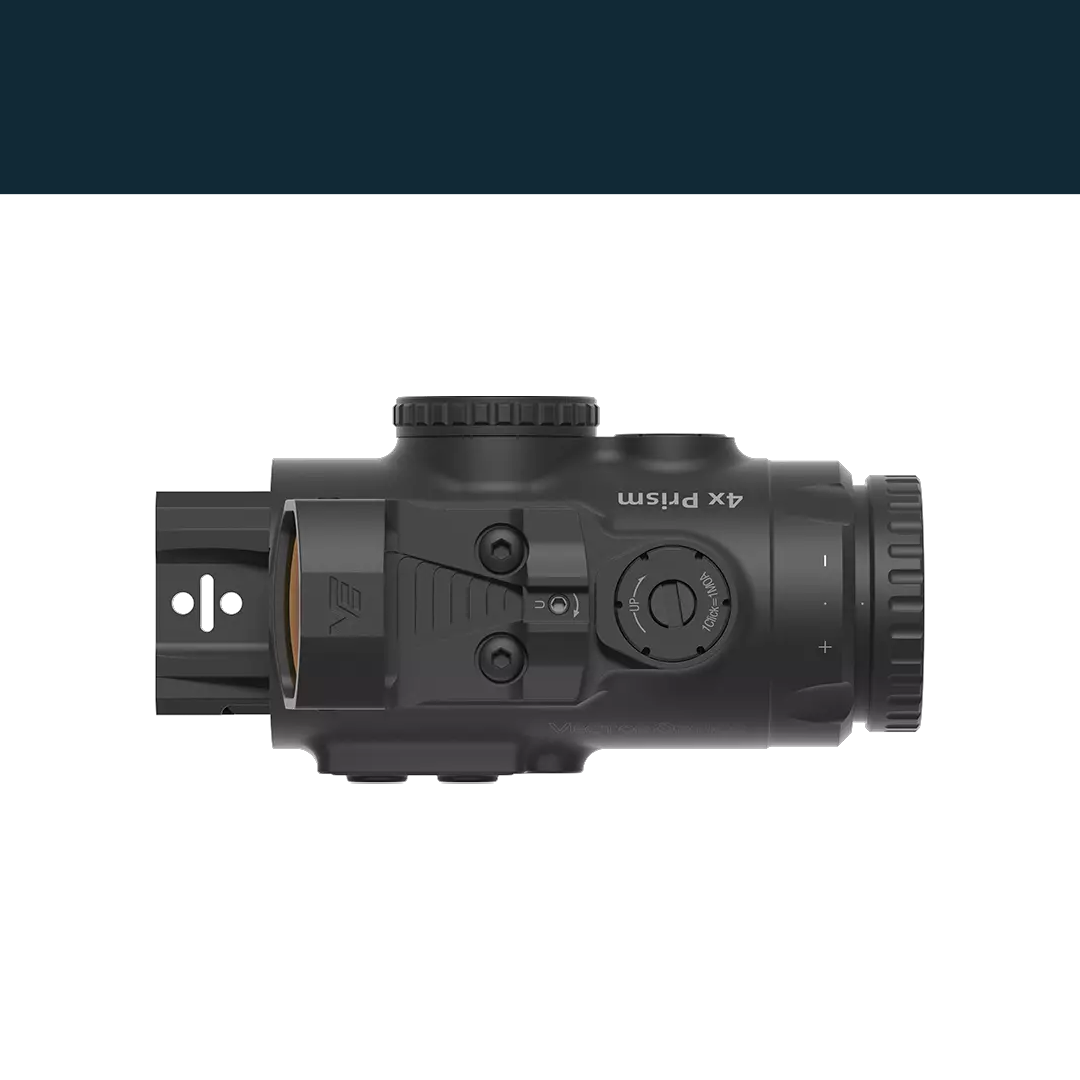 Vector Optics VOGP-01 Paragon 4x24 Mini Prism Scope & Frenzy 1x17x24 Green Dot Kit