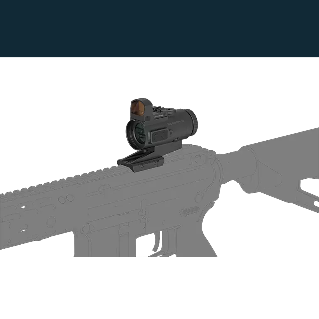 Vector Optics VOGP-01 Paragon 4x24 Mini Prism Scope & Frenzy 1x17x24 Green Dot Kit