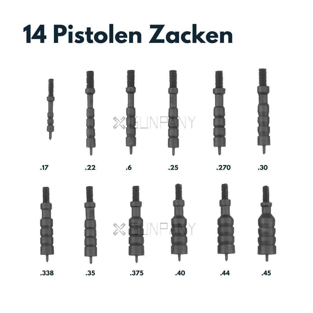 Vector Optics - Gunpany 62 Teile Universal Waffenreinigungsset