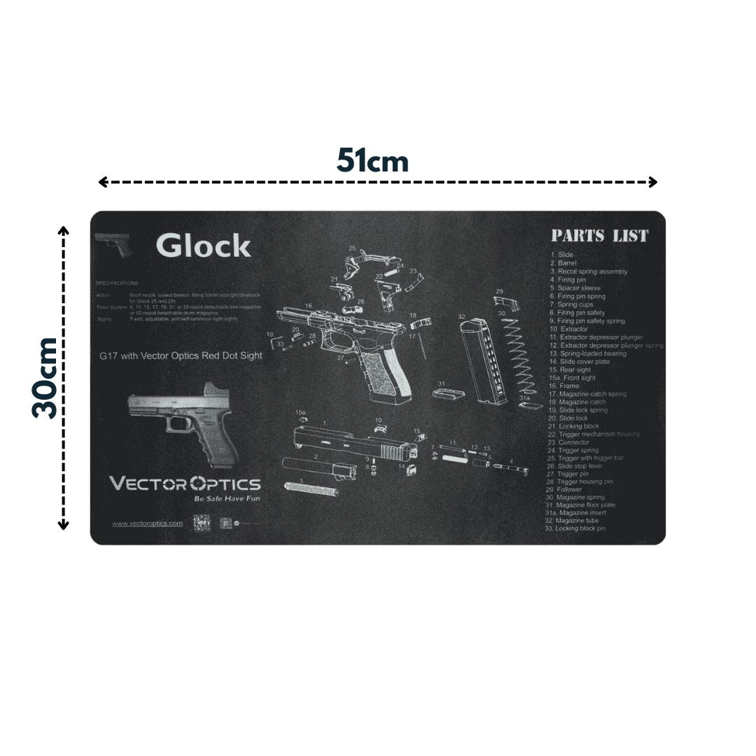 Vector Optics SCBM-02 Glock Reinigungsmatte