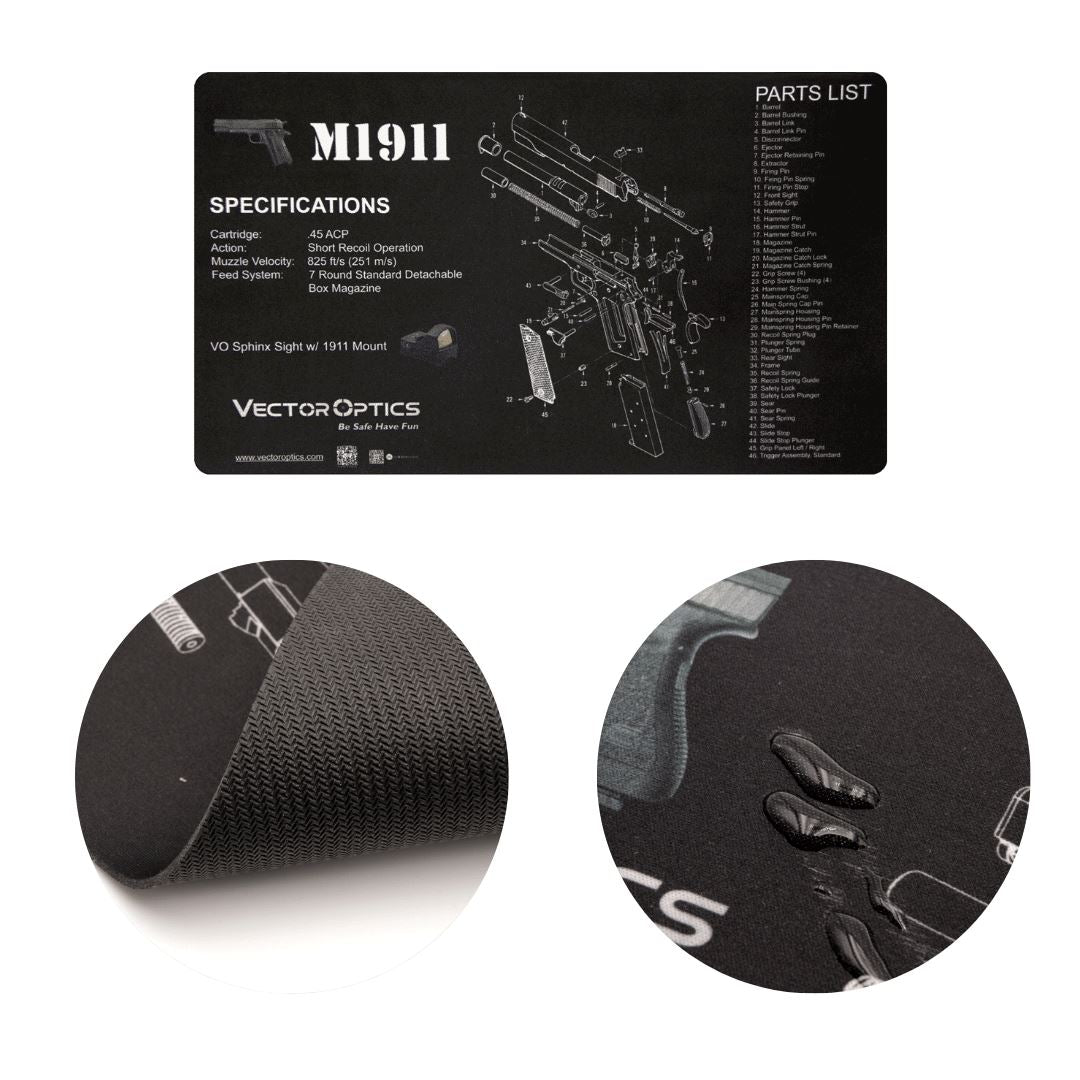 Vector Optics SCBM-03 M1911 cleaning mat