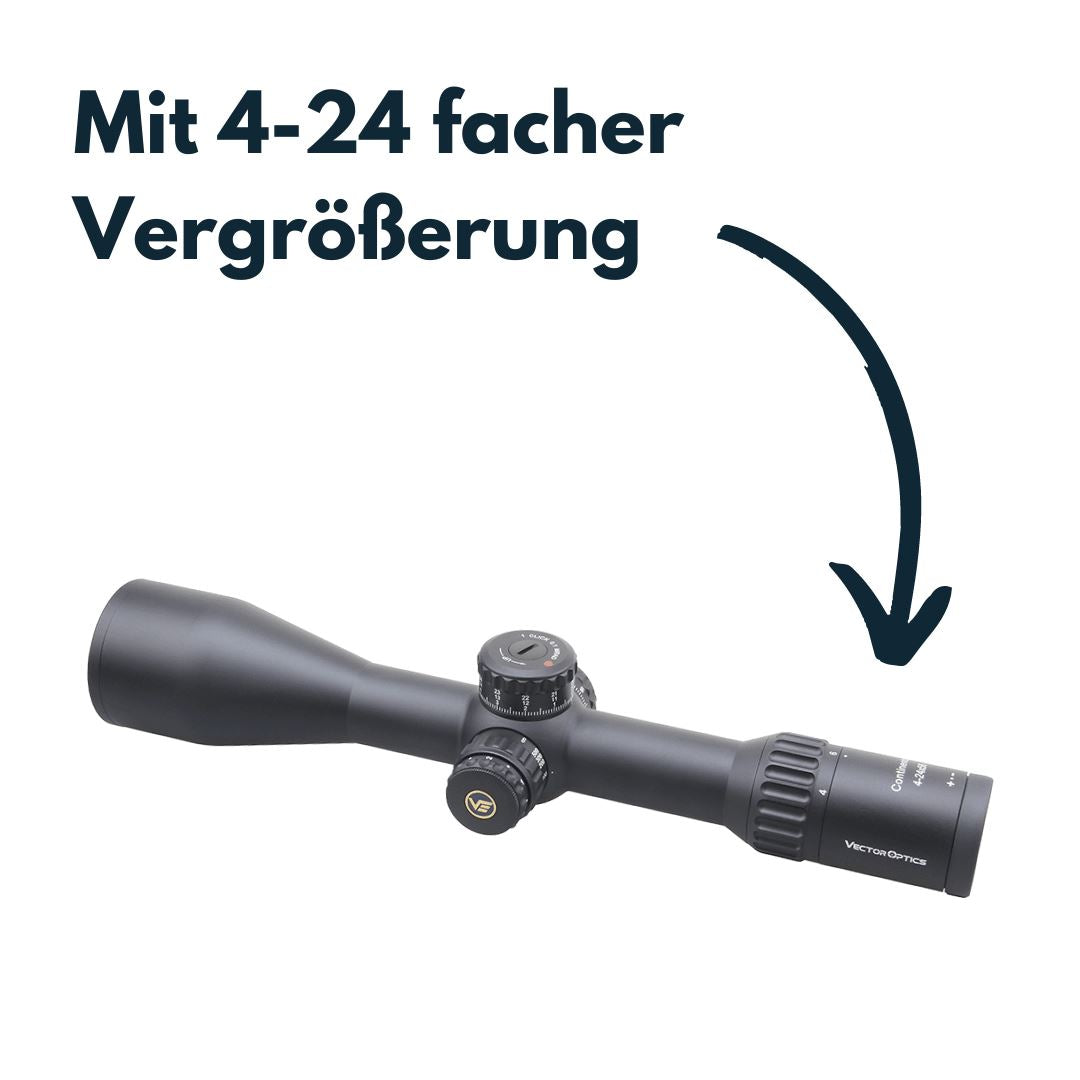 Vector Optics SCFF-40 Continental x6 4-24x56FFP VEC-MBR
