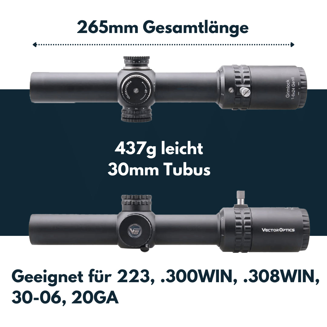 Vector Optics SCOC-13II Grimlock 1-6x24SFP GenII