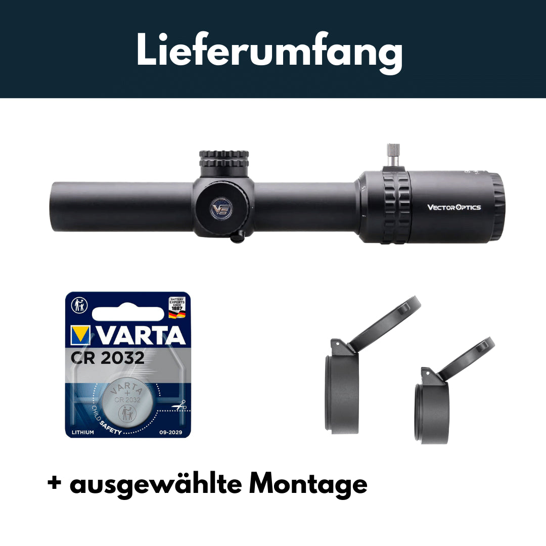 Vector Optics SCOC-13II Grimlock 1-6x24SFP GenII