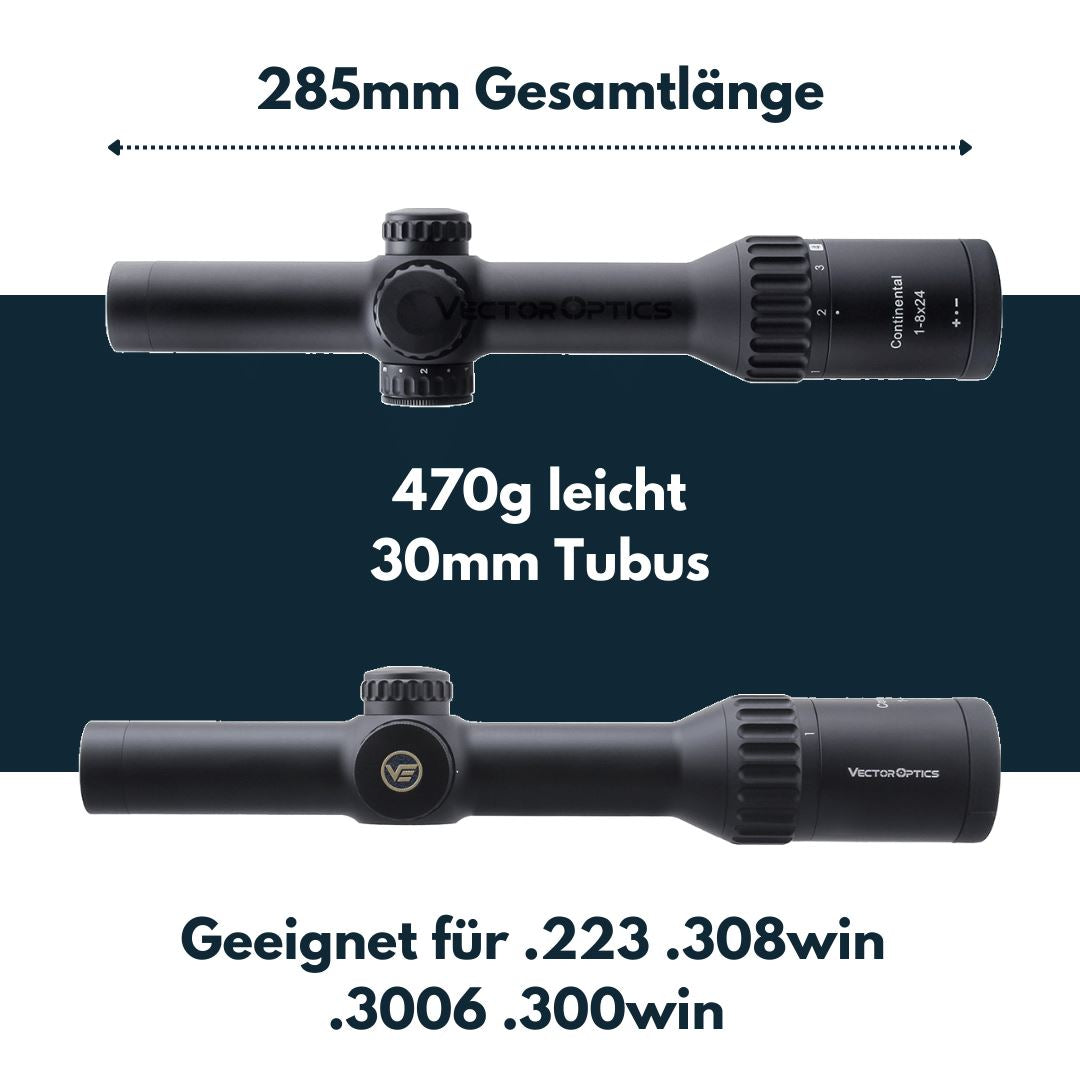 Vector Optics SCOC-37 Continental x8 1-8x24 ED