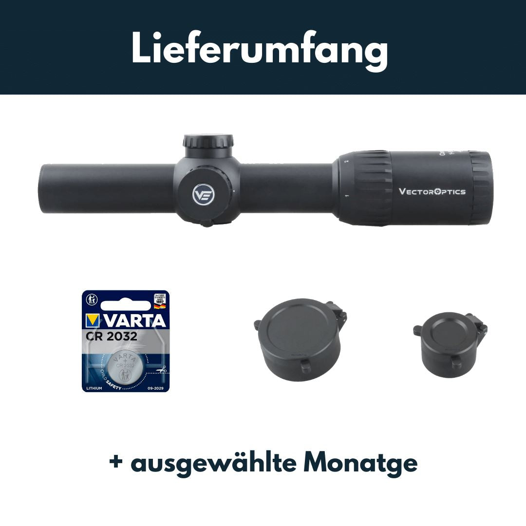 Vector Optics SCOC-27 Constantine 1-8x24 SFP