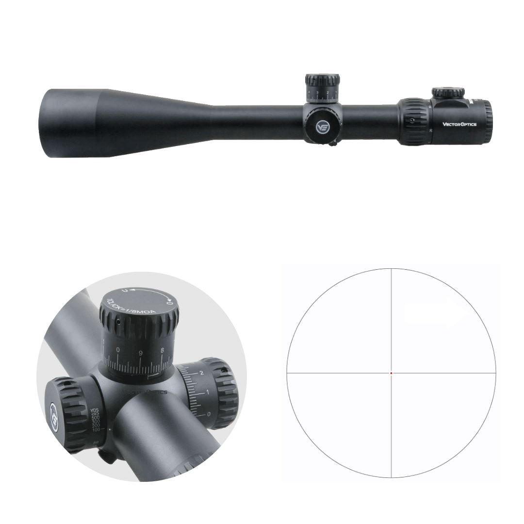 Vector Optics SCOL-37 Minotaur GenII 12-60x60 DOT