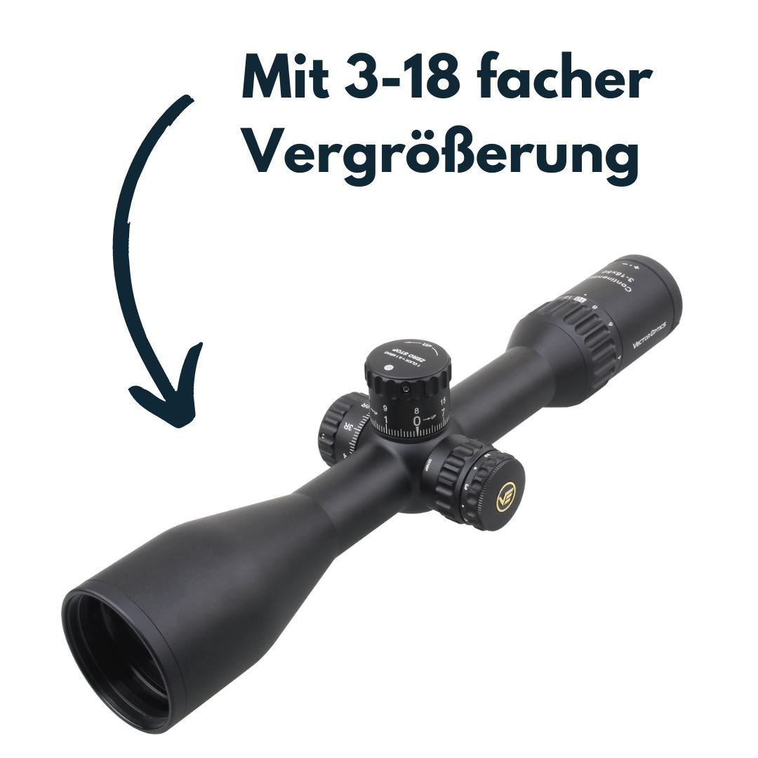 Vector Optics SCOL-53 Continental x6 3-18x50 ARI SFP