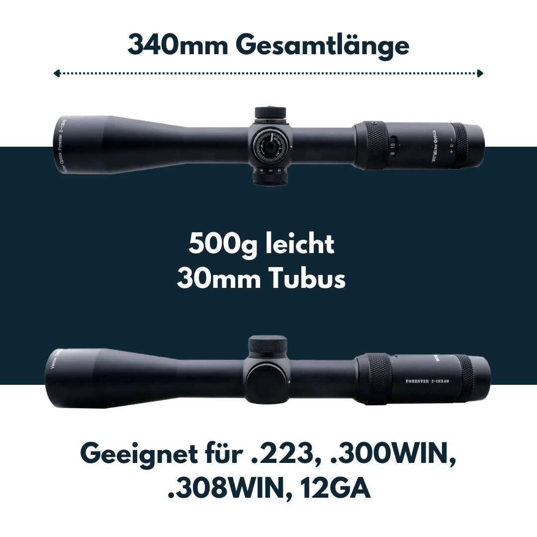 Vector Optics SCOM-02 Forester 2-10x40