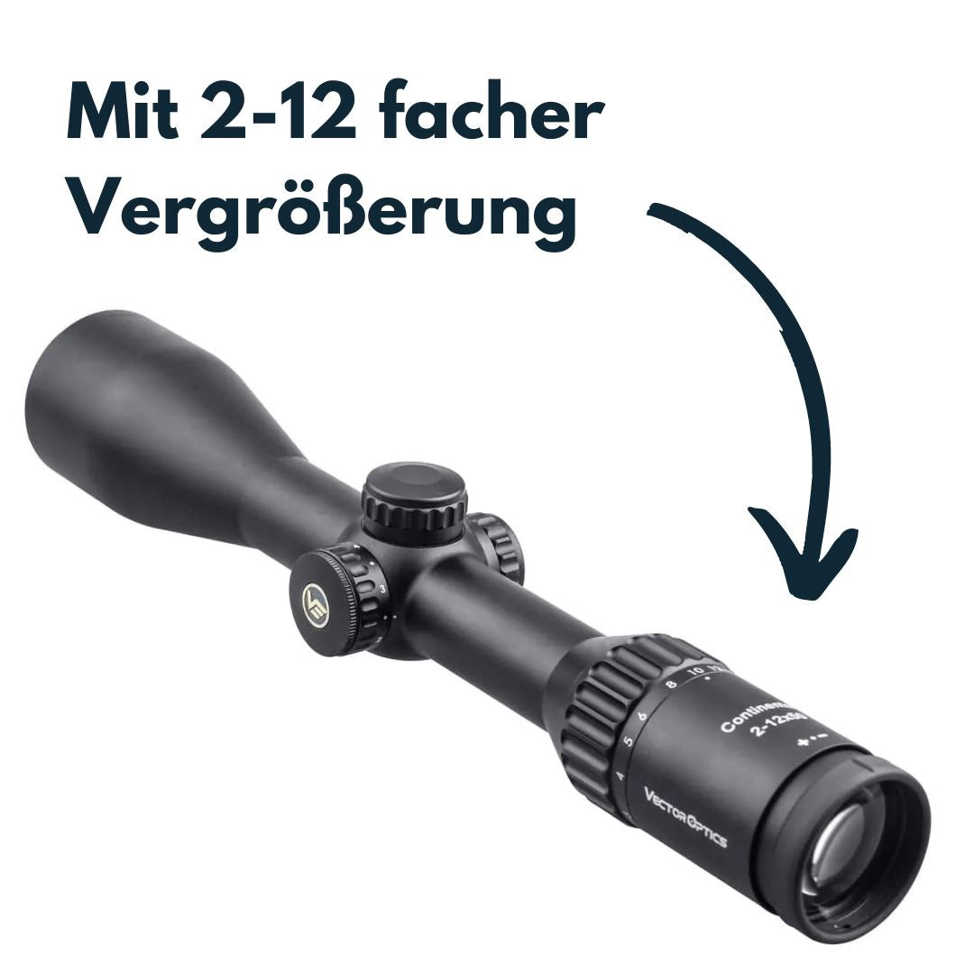 Vector Optics SCOM-15 Continental 2-12x50SFP