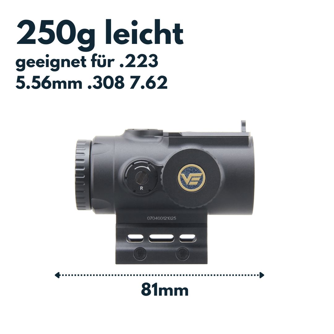 Vector Optics SCPS-M04 Paragon 4x24 Micro Prism Scope