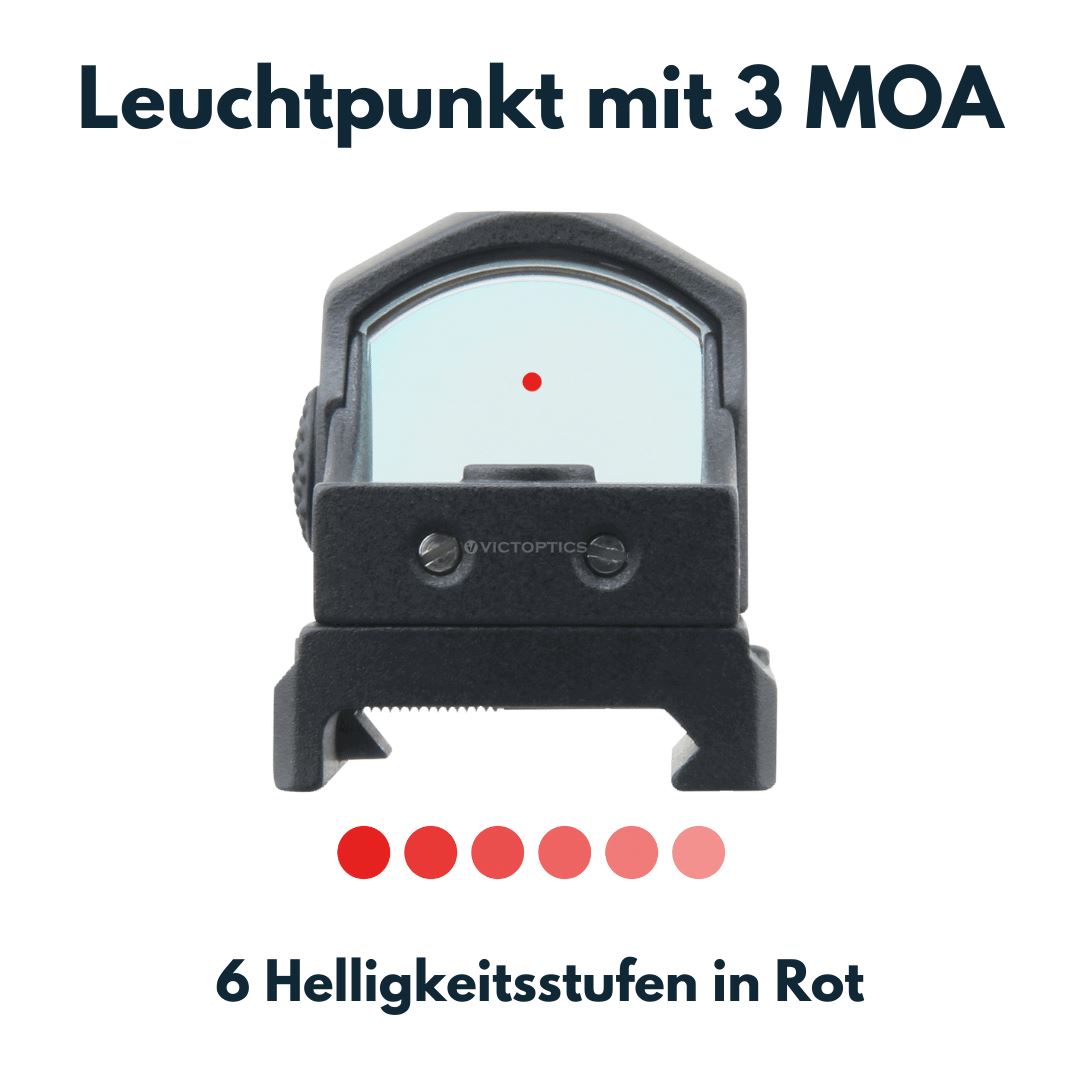 Vector Optics SCRD-M36 Frenzy-X FLEX 1x22x26 MOS Multi Reticle