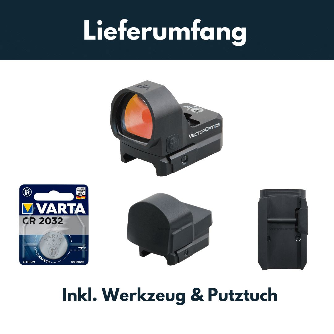 Vector Optics SCRD-M36 Frenzy-X FLEX 1x22x26 MOS Multi Reticle