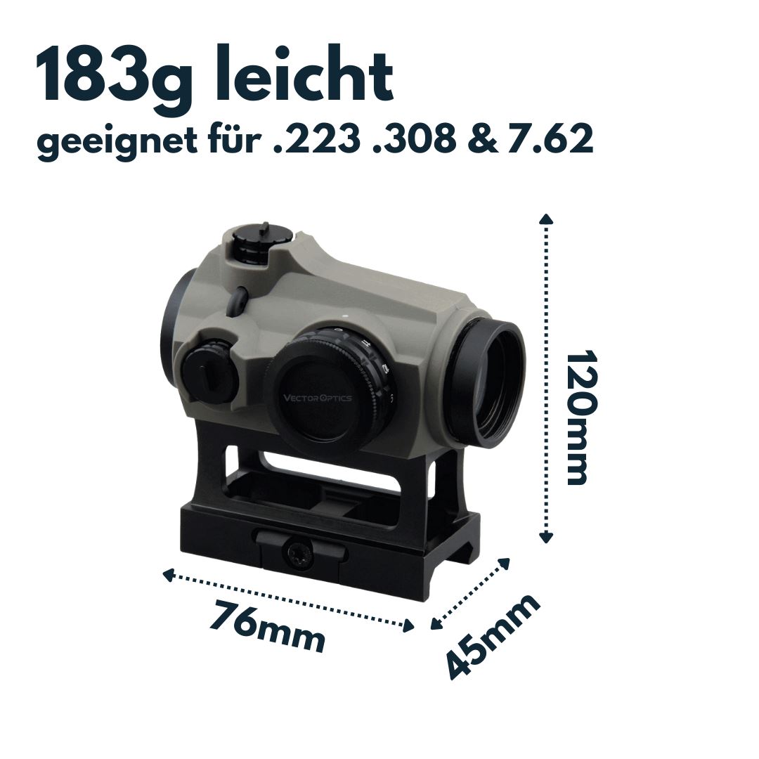 Vector Optics SCRD-42 Maverick-III 1x22 S-SOP