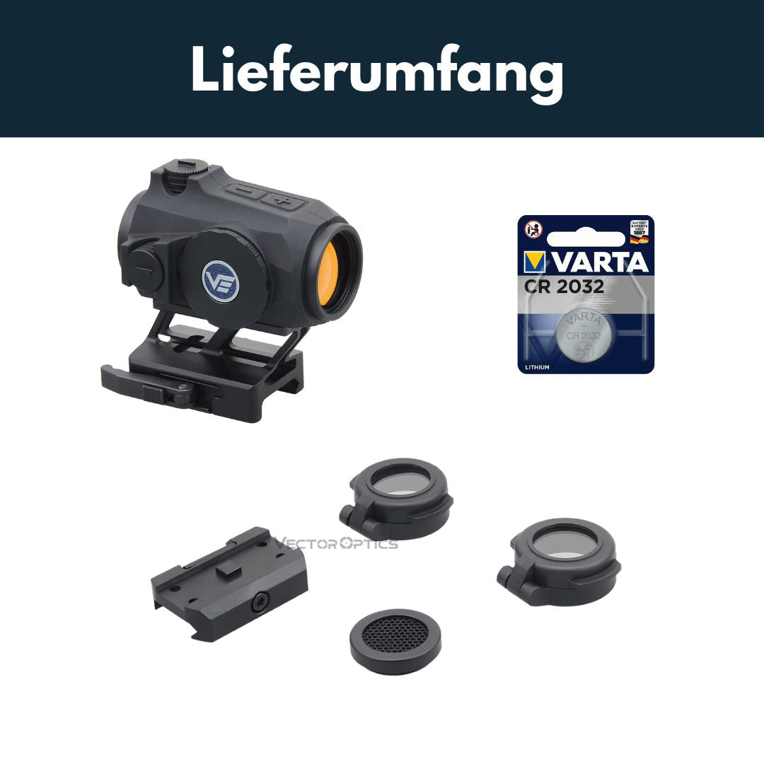 Vector Optics SCRD-60 Maverick-IV 1x20 Mini MIL