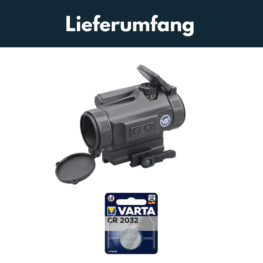 Vector Optics SCRD-D26 Nautilus 1x30 Double Reticle