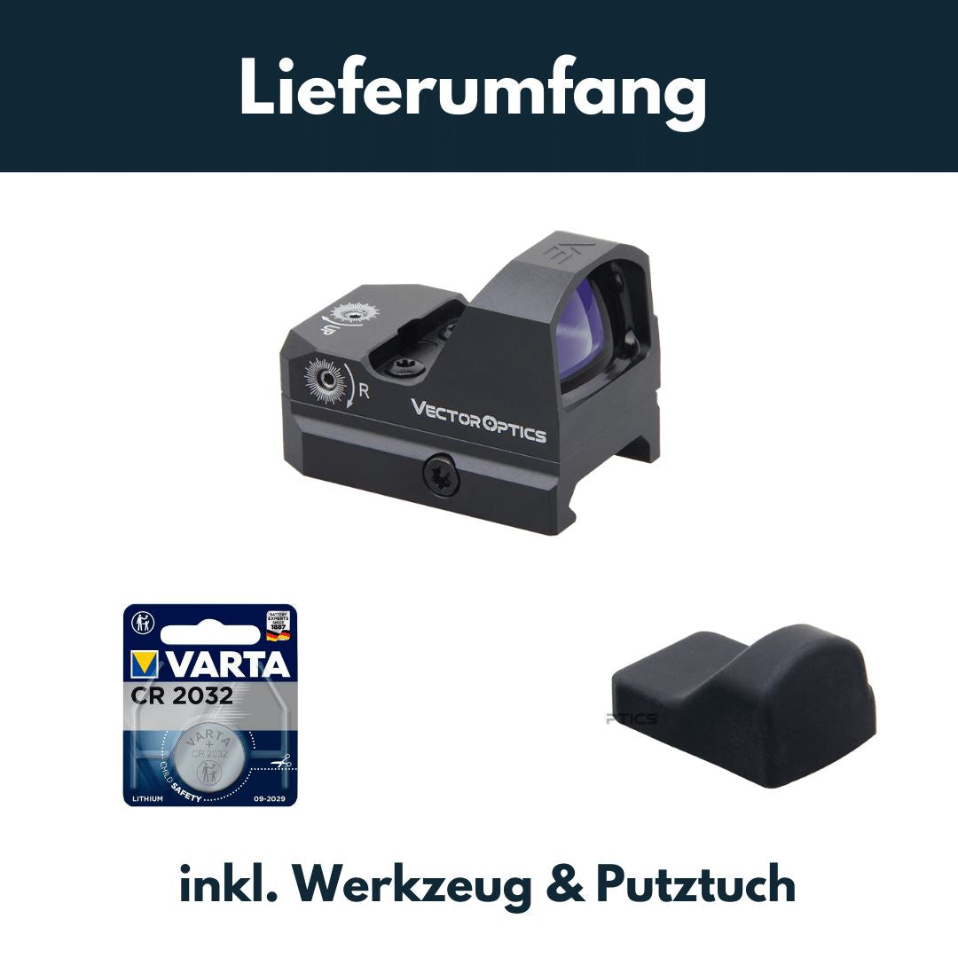 Vector Optics SCRD-G19II Frenzy FU 1x17x24 Green Dot