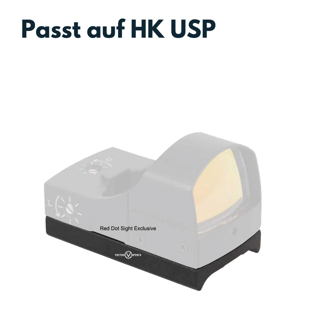 Vector Optics SCRDM-07 HK USP Montage für Reflexvisiere mit TEK (Docter Sight) Footprint