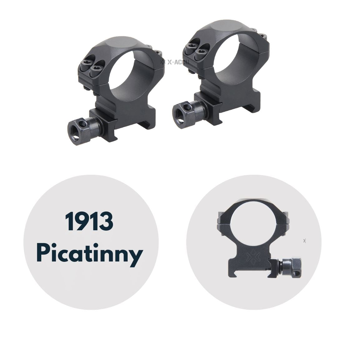 Vector Optics XASR-2501 X-Accu Montage für 25,4mm Tubus, 21mm Picatinny, h=25,4mm